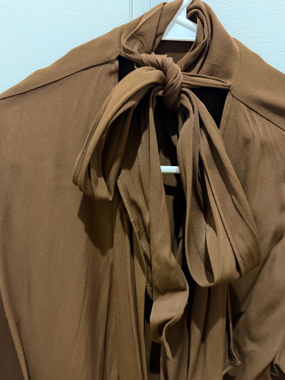 Zara Chocolate Brown Women's Robe tunic used